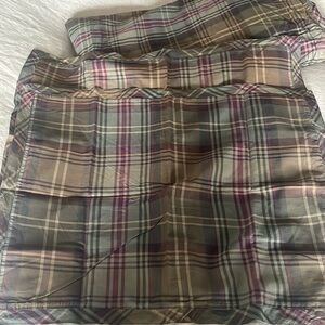 RARE RALPH LAUREN Edgefield PLAID set Queen Bed Duvet and 2 Standard Shams